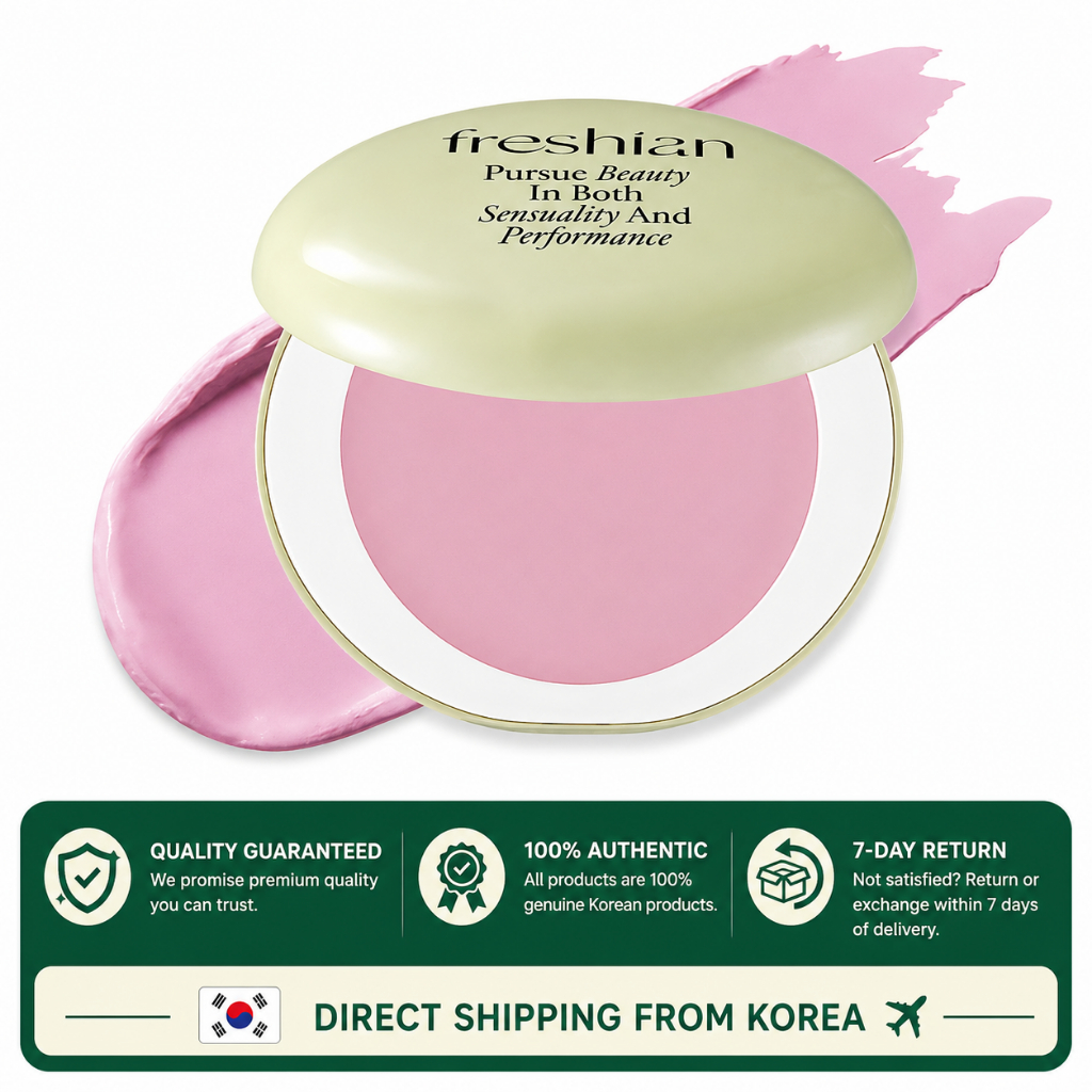 Freshian Egg Like Cream Blush Mischievous Cream Blusher Natural Cheek Makeup 6.5g