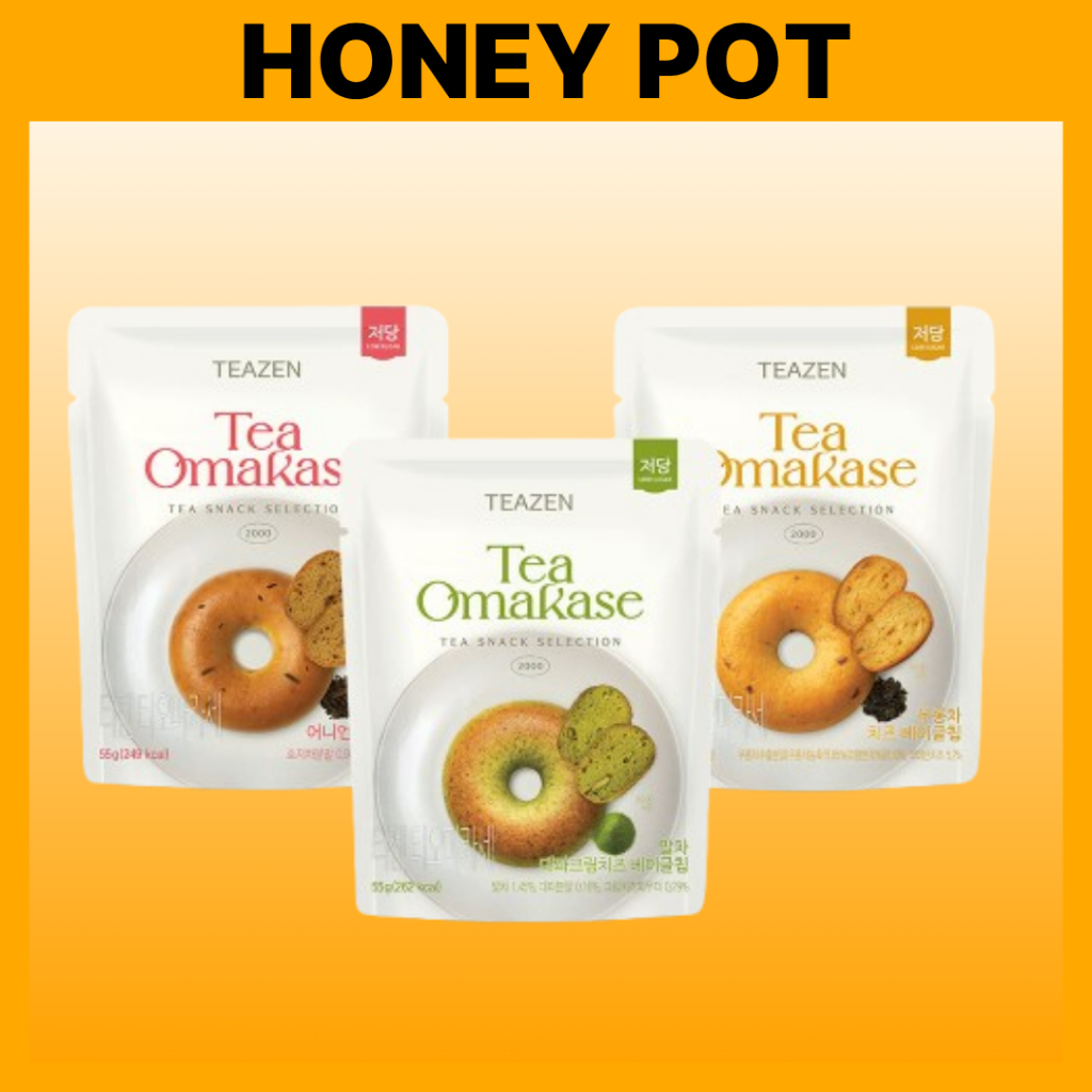 [TEAZEN] Trà Omakase Low Sugar Bagel Chips 3 hương vị