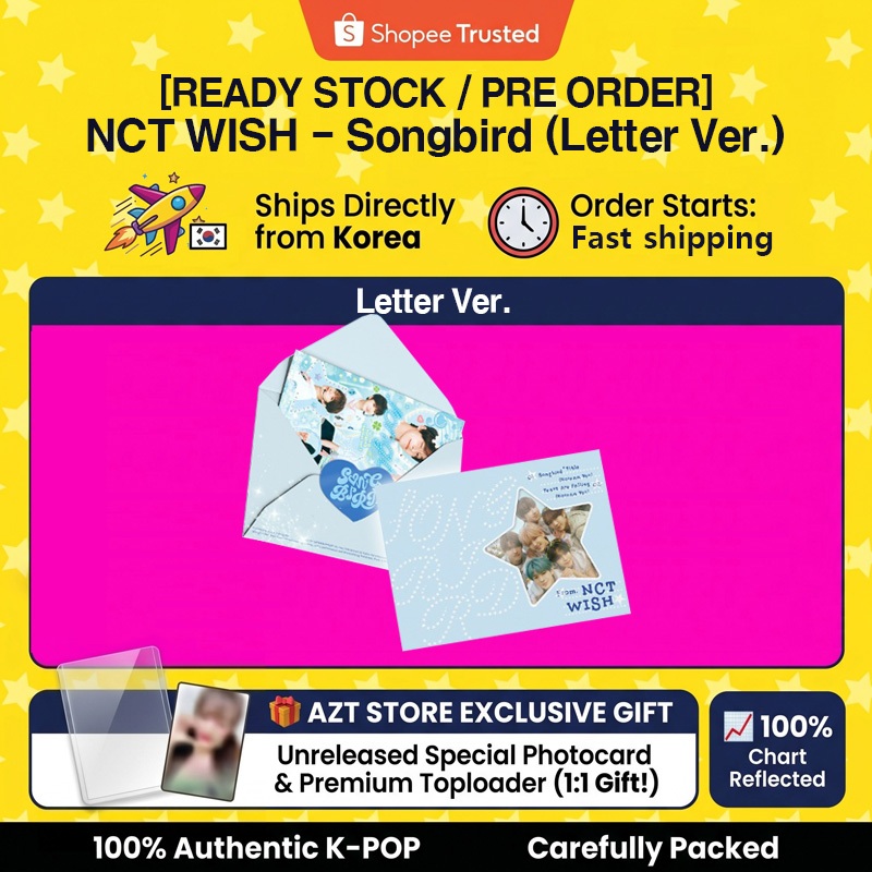 NCT WISH – Single [Songbird] (Phiên bản chữ)