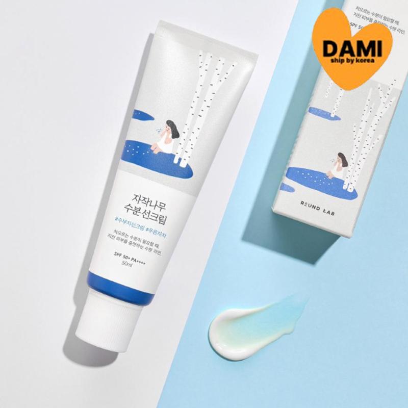 Kem chống nắng dưỡng ẩm Round Lab Birch Juice 50 ml [Korea Beauty]