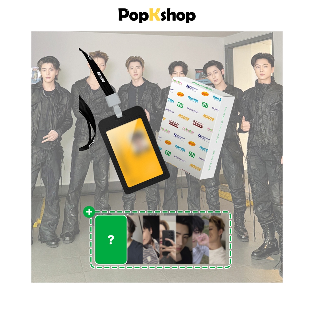 [QUÀ TẶNG] Album Mini thứ 8 ENHYPEN [ THE SIN : BLISS ] ID CARD Ver