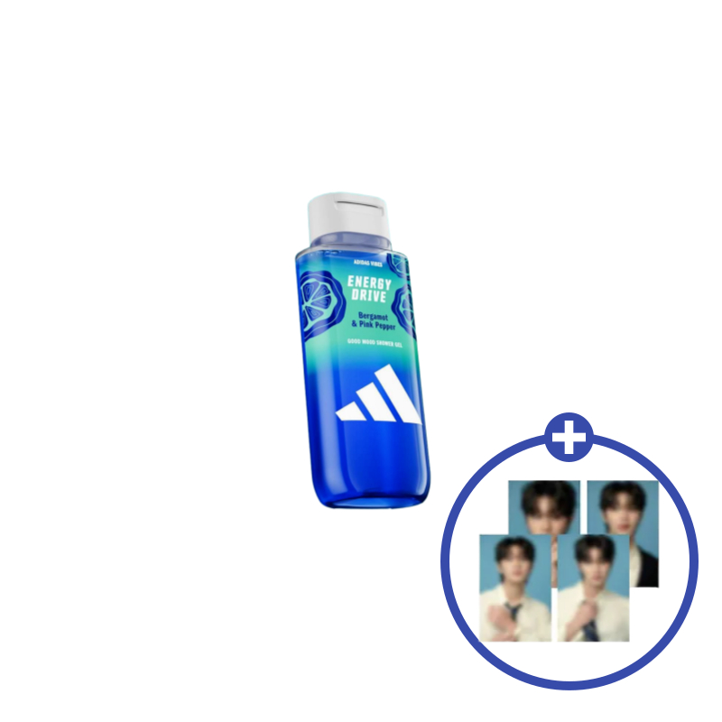[Quà tặng Photocard Kim Jaewon] Sữa tắm adidas Vibes 250ml Ổ đĩa năng lượng