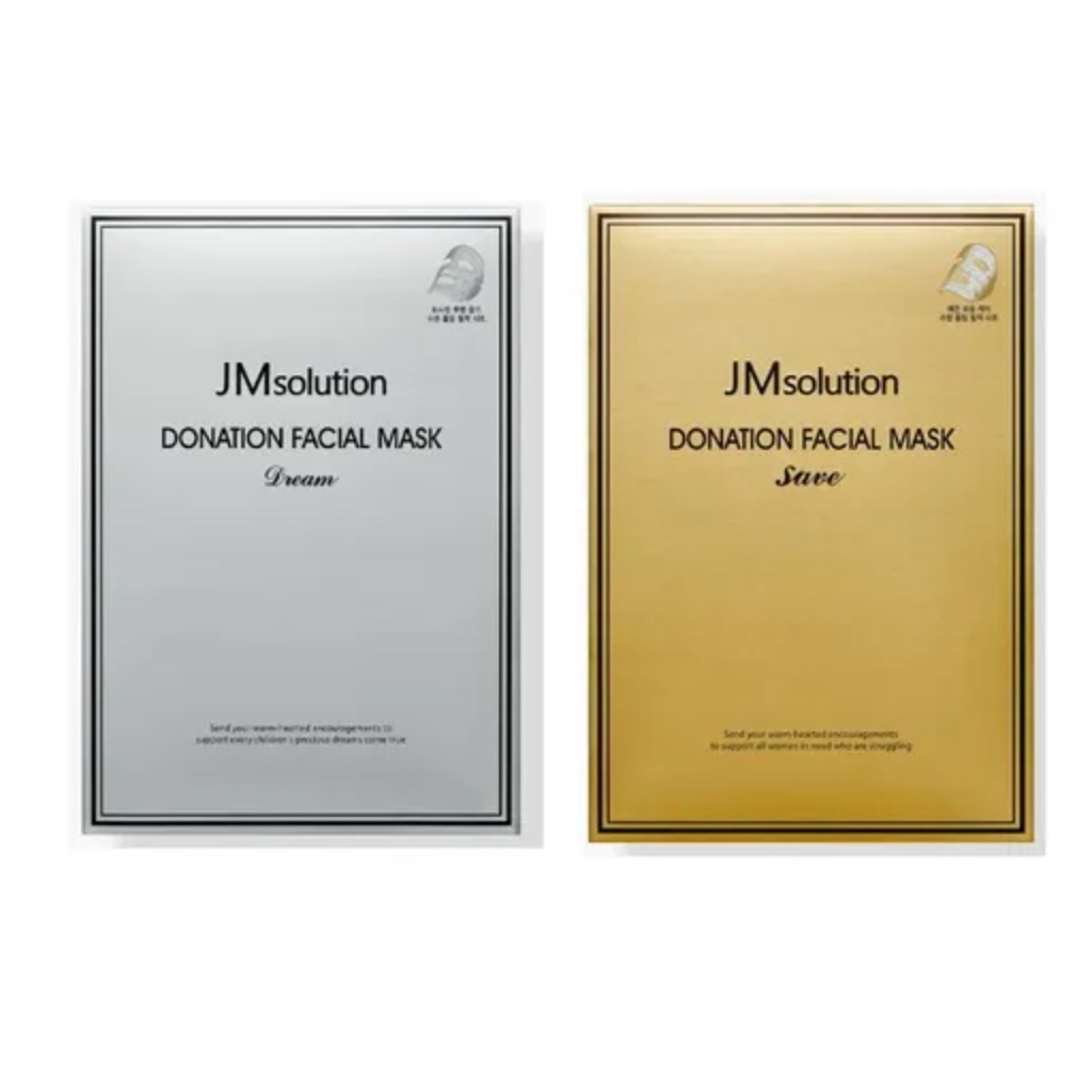 JMsolution Donation Facial Mask – Mặt nạ dưỡng da Donation Facial Mask (2 loại)