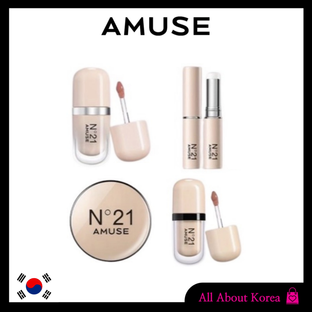 [AMUSE] N21 Phiên bản giới hạn (Jell-Fit Gloss & Jell-Fit Tint & 24 / 7 Solid Perfume Bar & Dew Powe