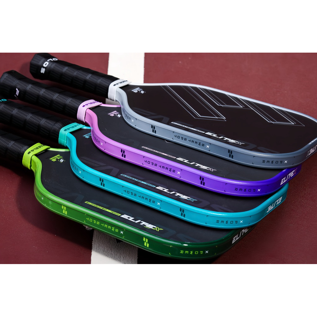 [FACOLOS] VỢT PICKLEBALL FACOLOS ELITE X - VER2 CHÍNH HÃNG (tặng kèm quấn cán + dán viền )