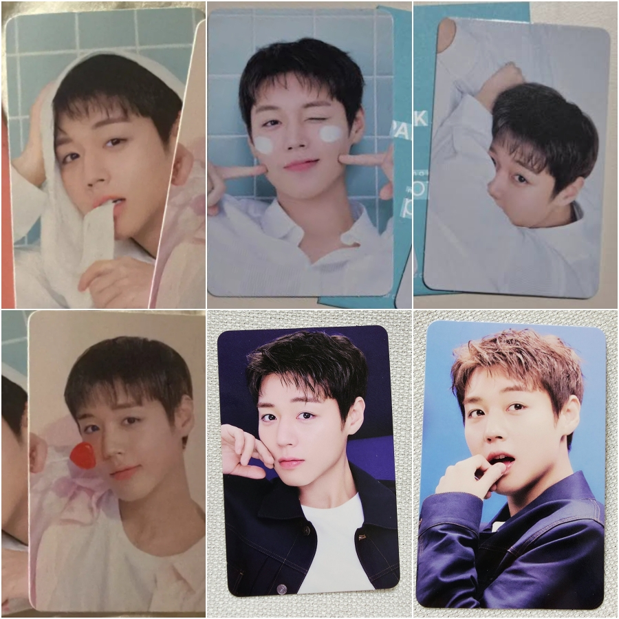 Park Jihoon x make p: rem Bộ Photocard chính thức A / B / C (2 Thẻ) K-POP