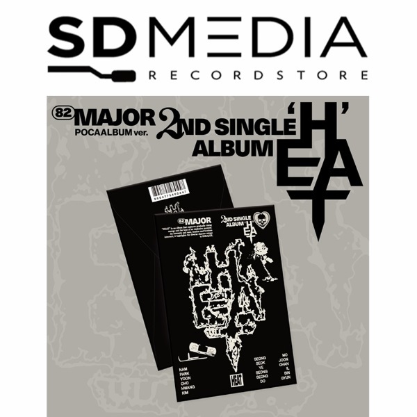 82MAJOR ﻿2nd Single Album - HEAT ﻿﻿﻿(﻿POCA ver.)