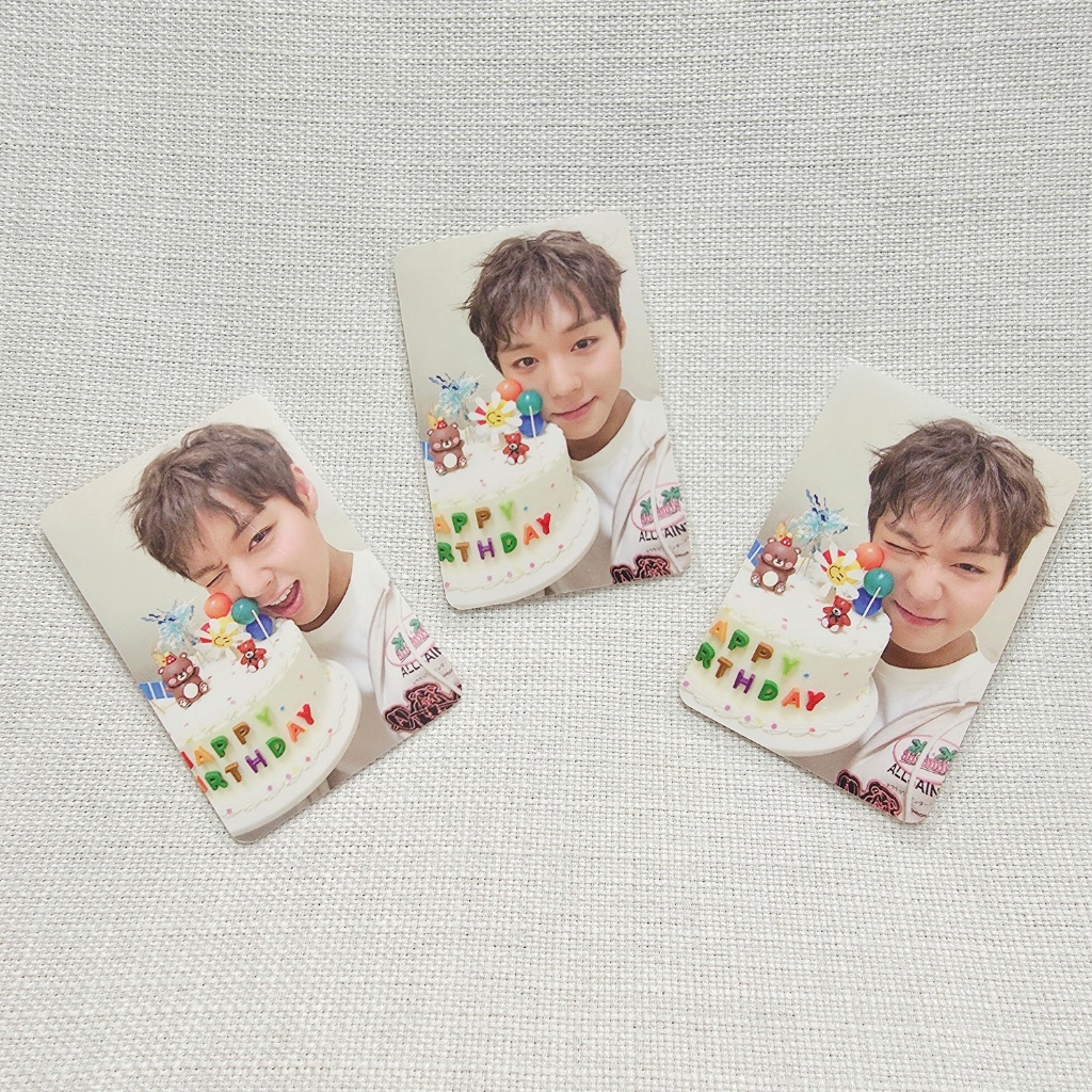 PARK JIHOON Hooniday Sinh Nhật Cafe Soundwave Fansign Sự Kiện Lợi Ích Photocard