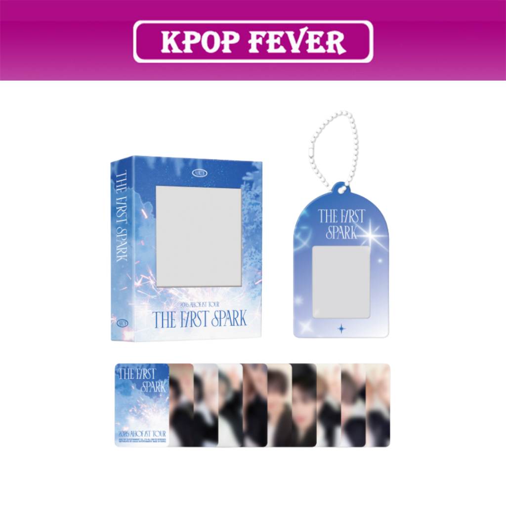 AHOF [THE FIRST SPARK] 1ST TOUR MD / ID Photoholder Keyring, Collect Book