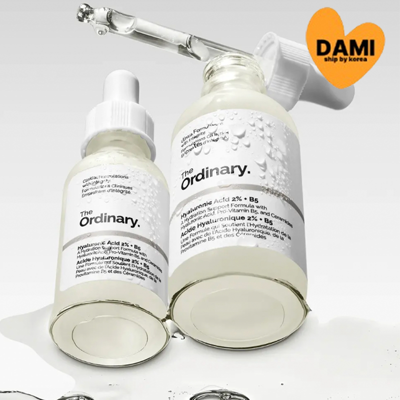 THE ORDINARY Axit Hyaluronic Thông Thường 2% + B5 30 ml / 60 ml [Vẻ Đẹp Hàn Quốc]