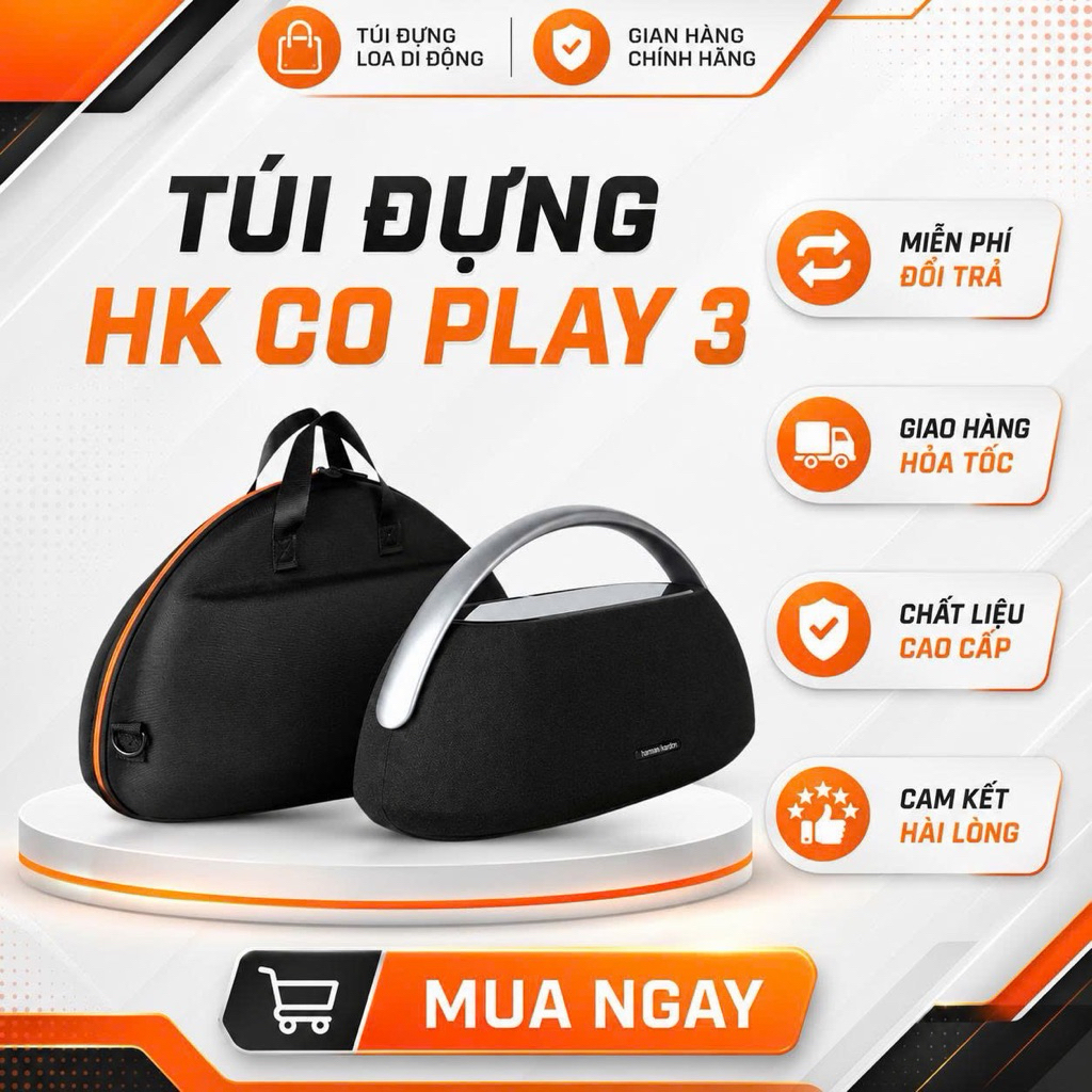 Túi Đựng Loa Harman Kardon GO PLay 3 , chống trầy xước, va đập