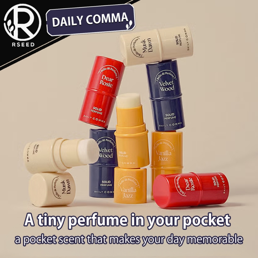【DAILY COMMA・Hàn Quốc】Velo de Parfum Body Balm – Musk Dawn / Dear Rosie / Velvet Wood / Vanilla Jazz