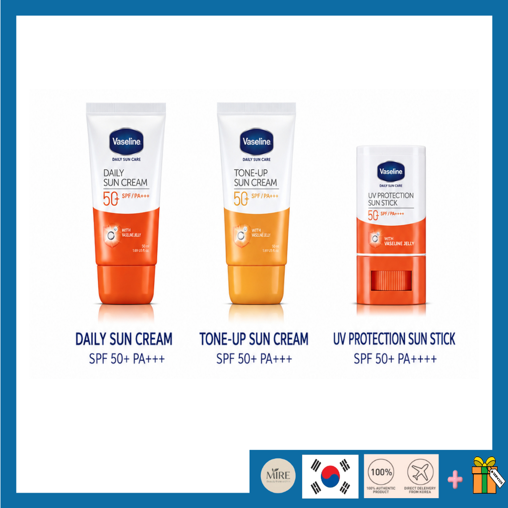 [Xác thực 100%] Dòng sản phẩm chăm sóc nắng hàng ngày VASELINE (Kem chống nắng hàng ngày / Kem chống