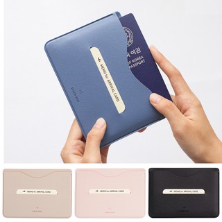 HÀN QUỐC ESSENTIAL PASSPORT SLEEVE - ví du lịch đựng hộ chiếu bìa đựng thẻ tổ chức du lịch