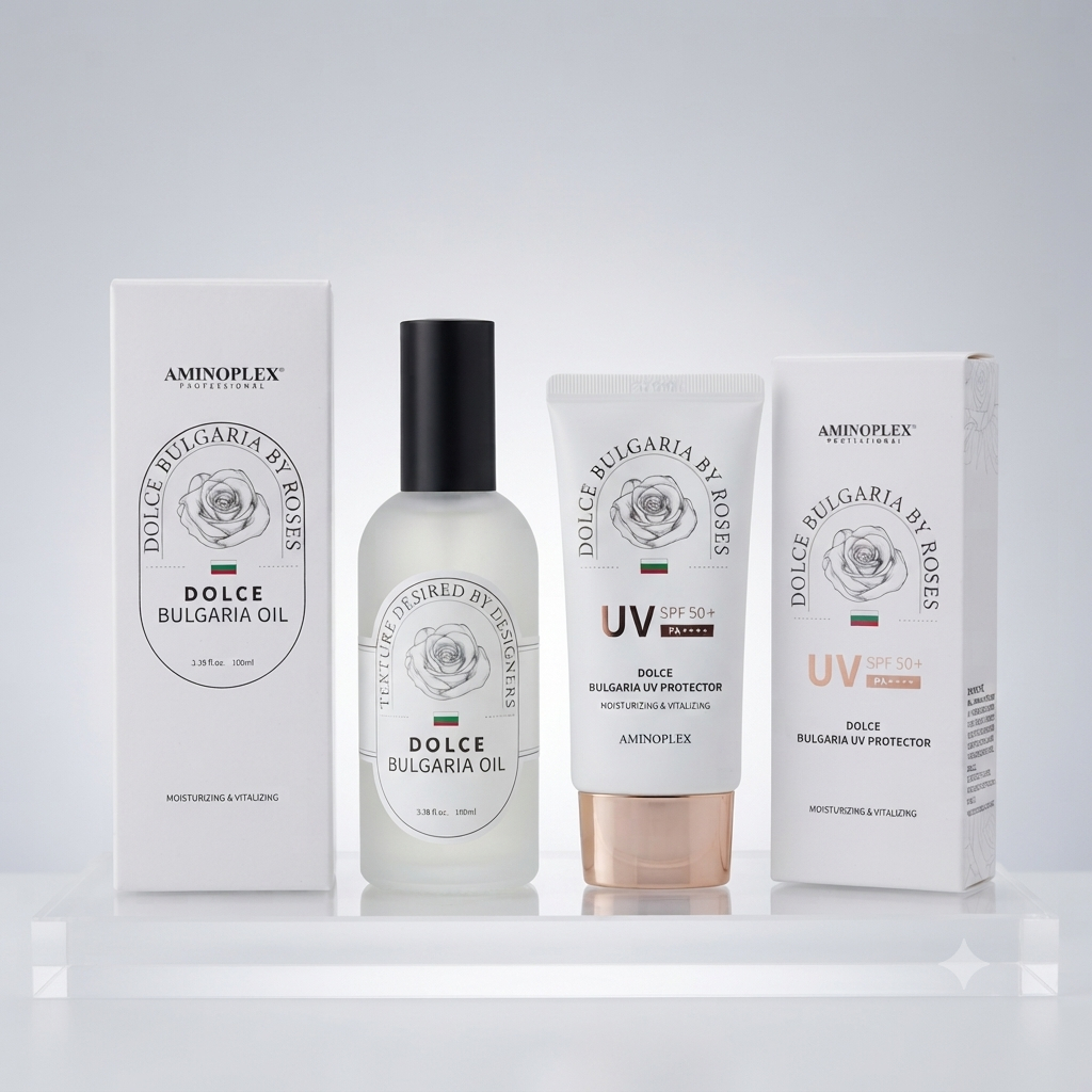 Dầu dưỡng tóc Dolce Bulgaria 100ml & Dolce Bulgaria UV Protector 50ml (Quà tặng miễn phí)