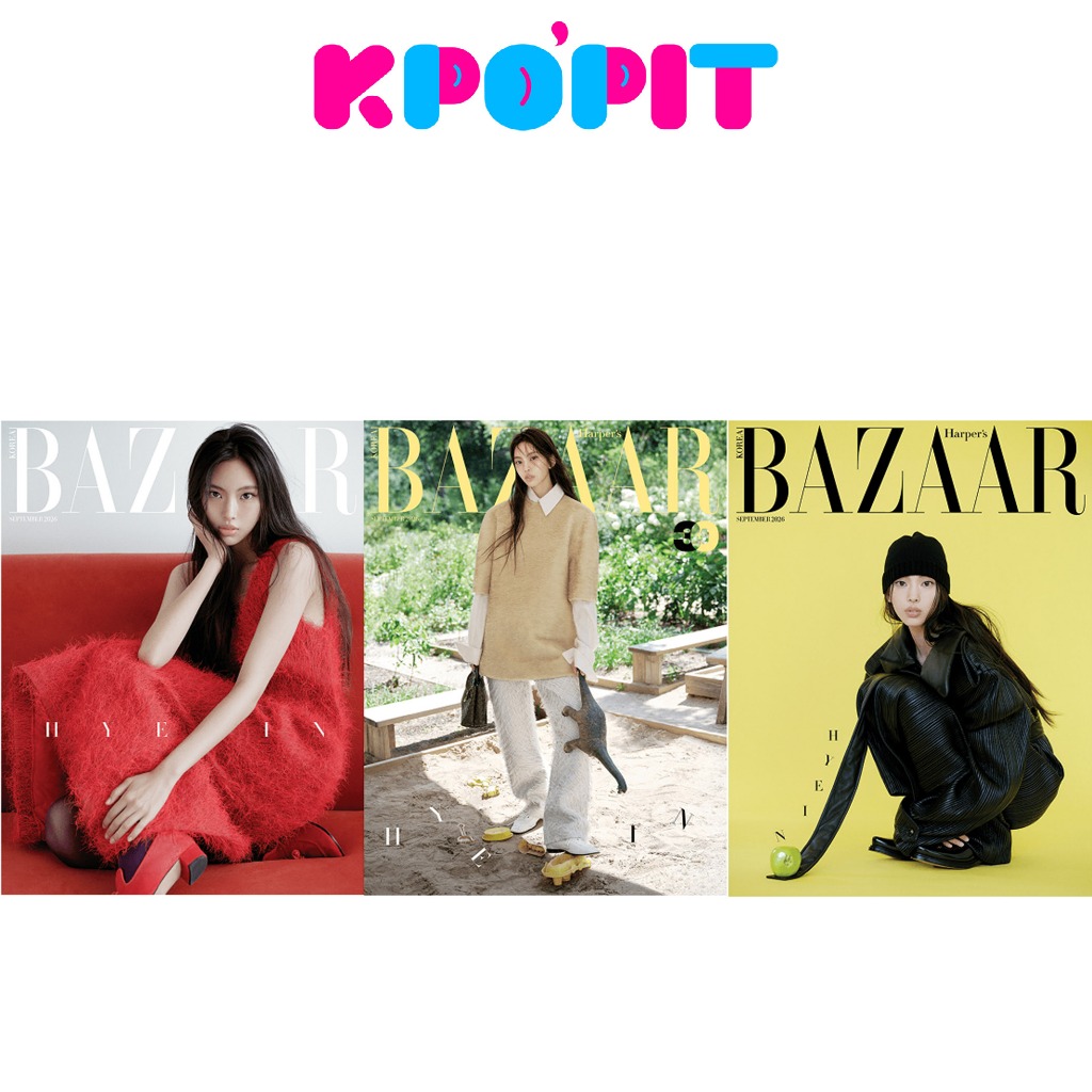 KPOPIT✨ [Magazine] Harper's BAZAAR  2026.09 (Cover : NewJeans - HYEIN)