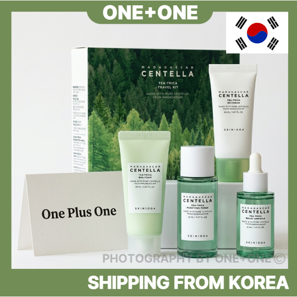Bộ 4 món Skin Angel Travel SKIN1004 - Tea Tree Cica / Makeup Remover Maintenance All Done