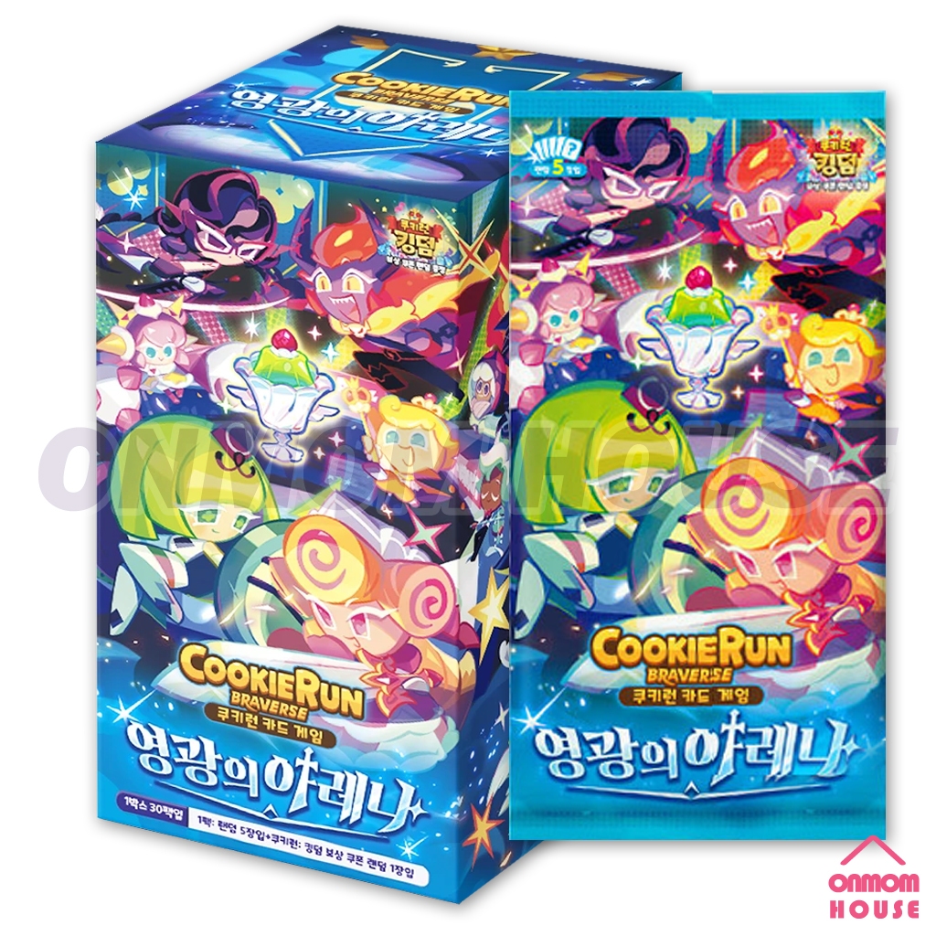 Cookie Run Braverse The Arena of Glory Booster Pack Card Vol.7 TCG Hàn Quốc
