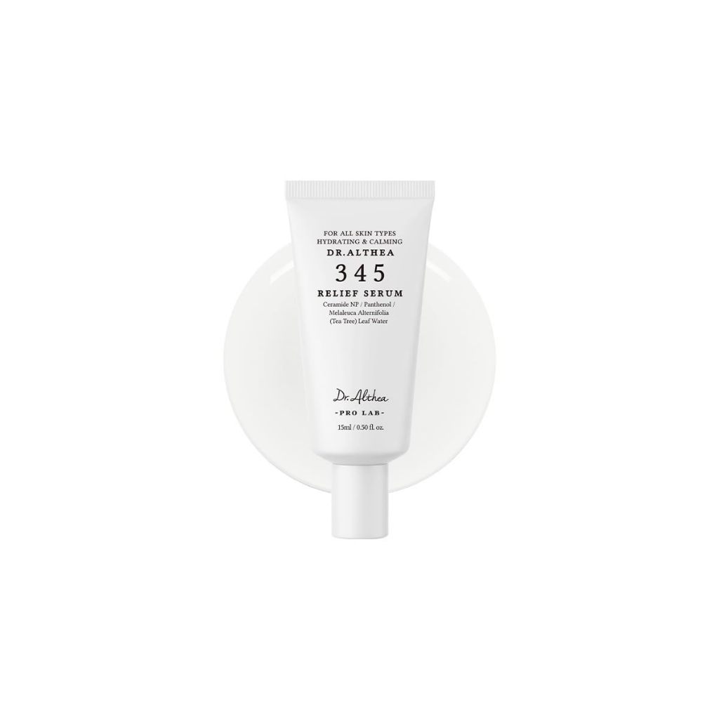 Dr.Althea Tinh Chất 345 Relief Serum 15ml | Làm Dịu Da Kích Ứng, Cấp Ẩm Chuyên Sâu | Phục Hồi Hàng Rào Bảo Vệ Da | Ceramide NP, Niacinamide & PDRN