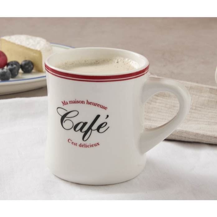 [Modern House] Le Bon French Mug 410ml - Đỏ