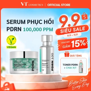 KOL PDRN Essence 100 Serum 30ml Vegan PDRN Thực Vật 100,000ppm Giảm Nếp Nhăn Dưỡng Ẩm Sáng Da Chiết Xuất Sơn Sâm