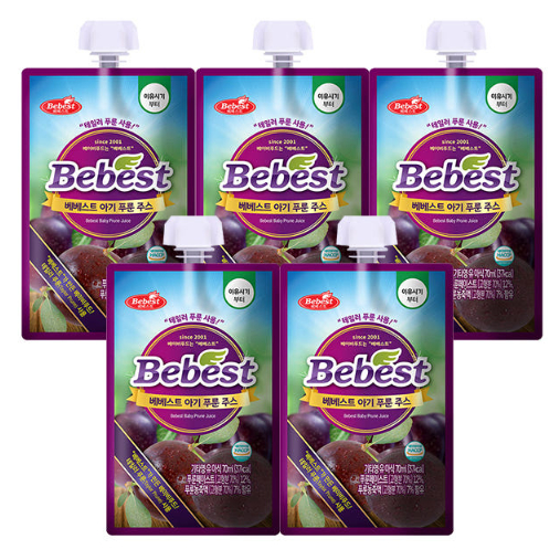 Bebes Baby Prune Juice 70ml - Nước trái cây tốt cho trẻ sơ sinh