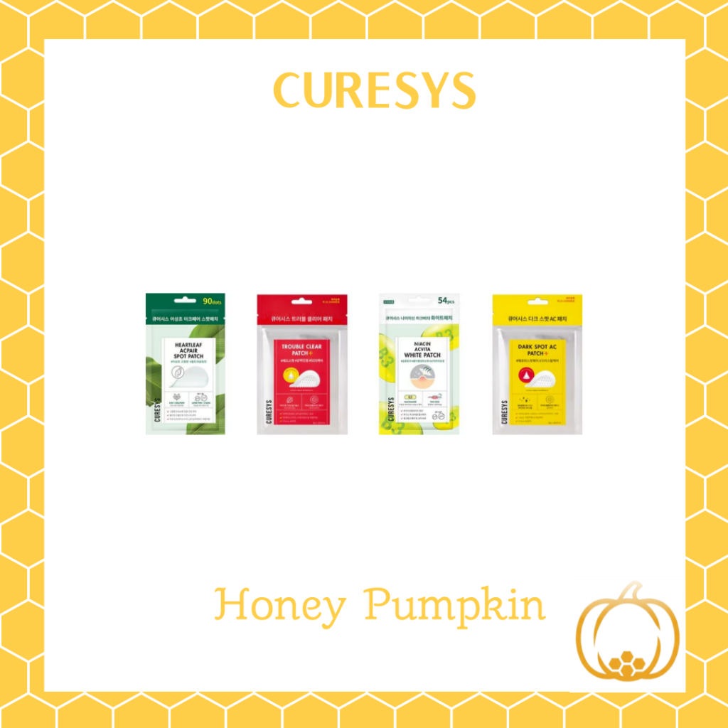 Curesys Acne Patches 4 biến thể Heartleaf Acne & Niacin White & Dark Spot AC & Trouble Clear
