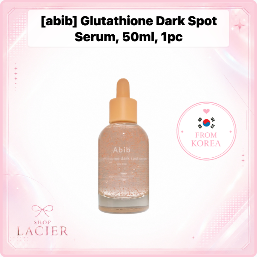 [abib] Glutathione Brightening Serum, 50ml, 1pc / Huyết thanh dưỡng sáng Hàn Quốc / Công thức làm sá