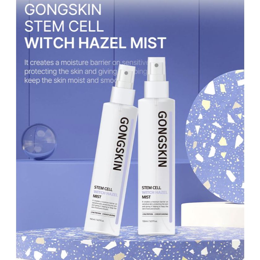 [GONGSKIN] Stem Cell Witch Hazel Mist #Korean Vẻ đẹp #KoreanBeauty #K-beauty #KBeauty #Korean Chăm s