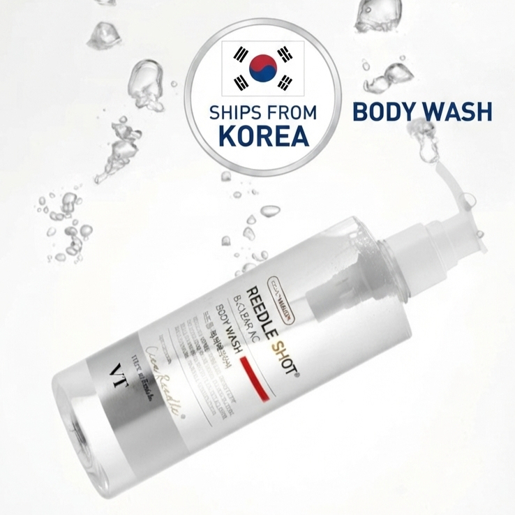 VT Reedle Shot B Clear AC Body Wash 350ml CICA Reedle & Peeling Synergy Solution | Chăm sóc rắc rối 