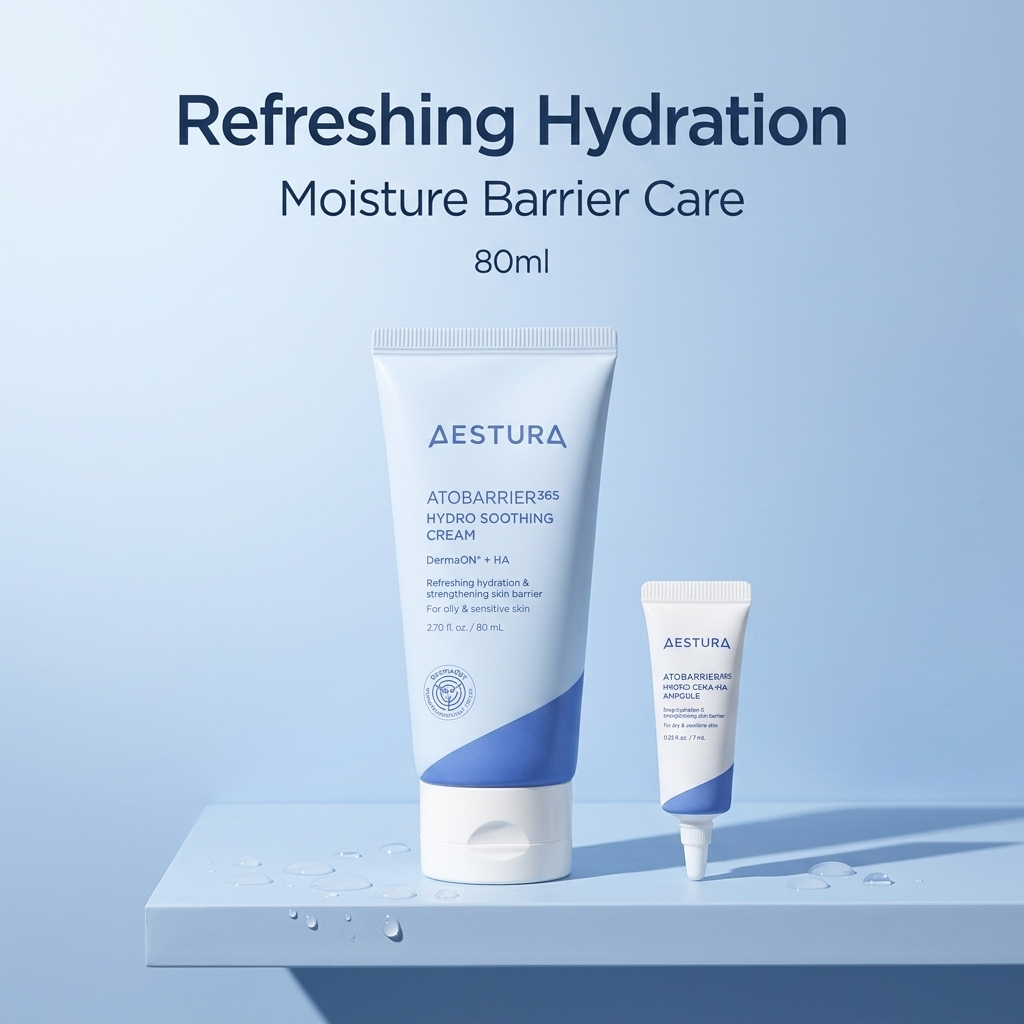 AESTURA Atobarrier365 Hydro Soothing Cream 80ml Dưỡng ẩm & Chăm sóc rào cản da