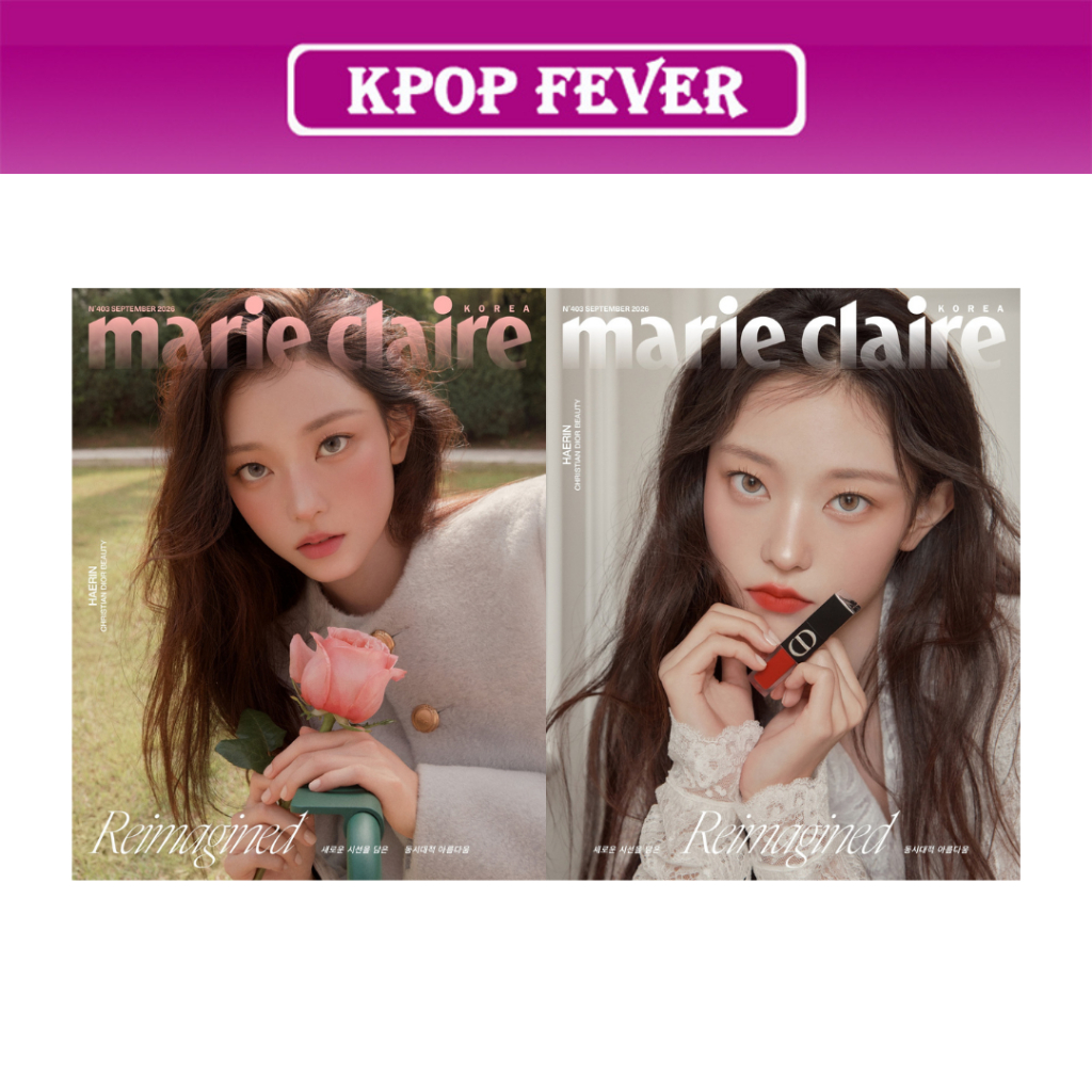 NEWJEANS HAERIN Marie Claire Korea 2026.09 Magazine