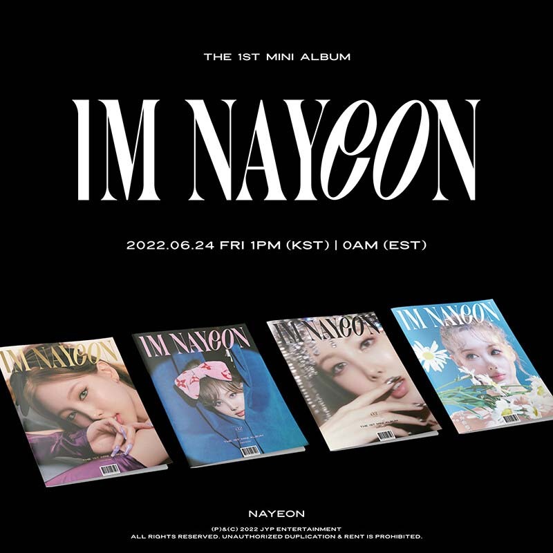 NAYEON (Hai lần) - IM NAYEON (Album Mini đầu tiên có Photocards)