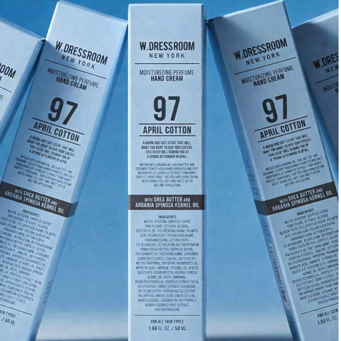 W.DRESSROOM Kem Dưỡng Ẩm Da Tay NO.97 April Cotton 50ml