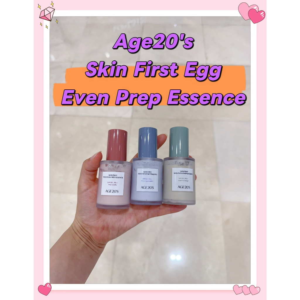 AGE20'S Skin First Egg Even Prep Essence 30ml (SPF 30, PA + +)
