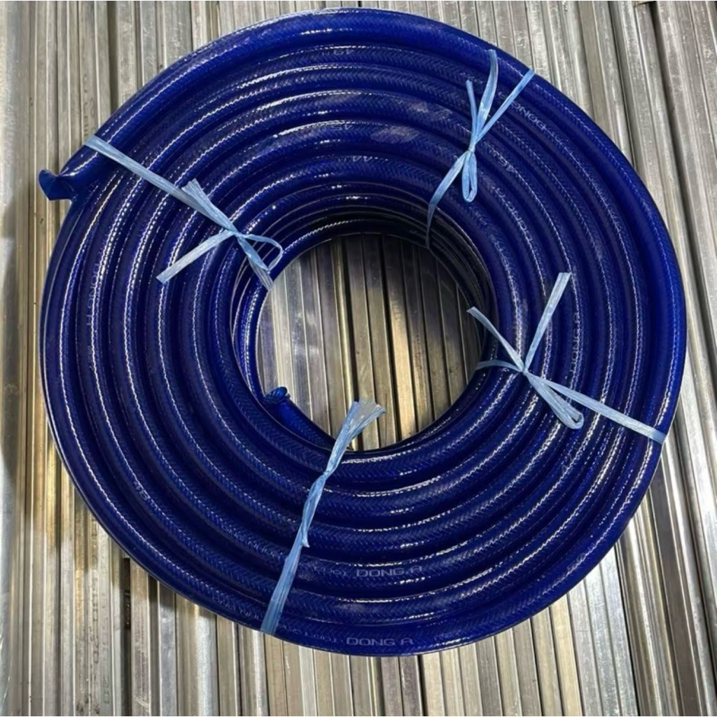 Cuộn ống nước lưới dẻo phi 21 dài 20,30 & 50m màu xanh dương – ống nhựa tưới cây, dẫn nước sạch