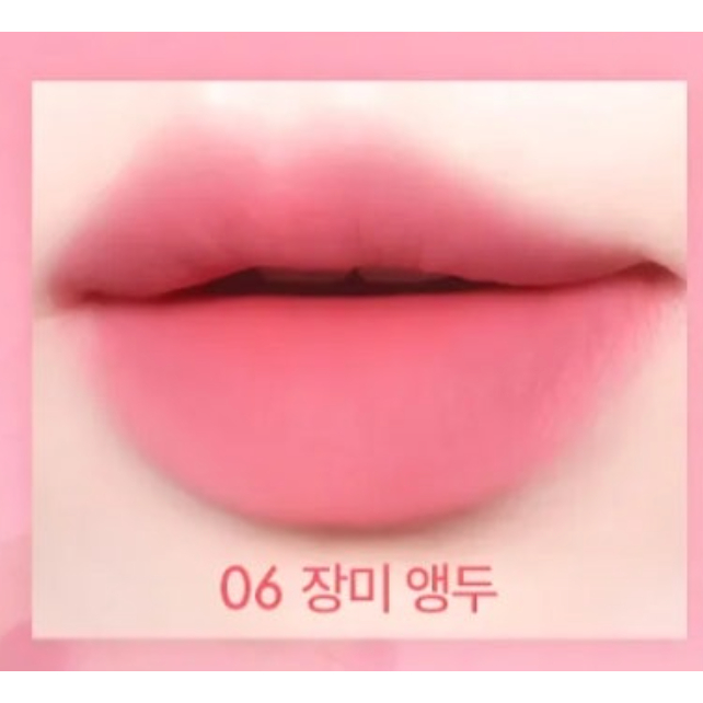 AMUSE Powder Velvet Tint 06 Rose Cherry 3.3g Jang Wonyoung Pick Hàn Quốc Lip TintSản phẩm nổi bật Ja