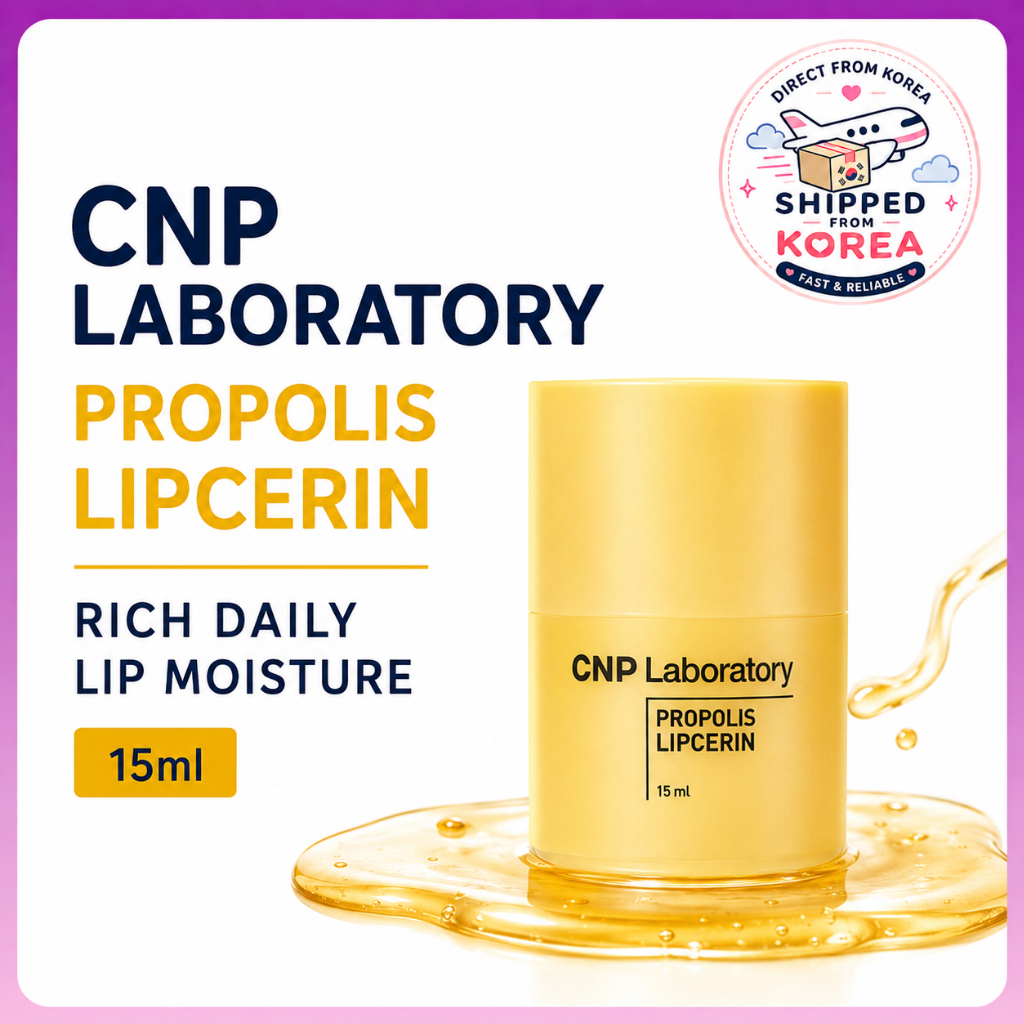 CNP LABORATORY [Phòng thí nghiệm CNP] Keo ong Lipcerin 15ml | Mặt nạ dưỡng môi & dưỡng ẩm cho môi kh