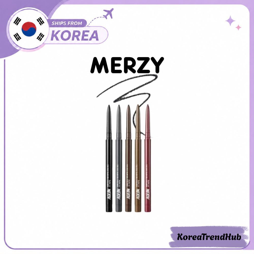MERZY Bút kẻ mắt Gel mỏng đầu tiên lâu trôi 0,05g