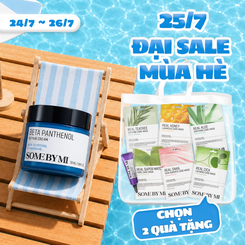 [SOMEBYMI] Kem dưỡng Phục hồi da B5 với D-Panthenol 5% và Peptides B5 HYDRA Repair Cream 50ml