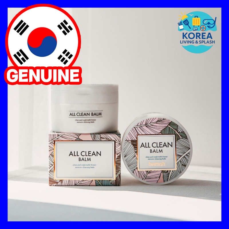 Heimish All Clean Balm 120ml Vegan Cleaning Balm One Step Makeup Cleaning Deep Clean