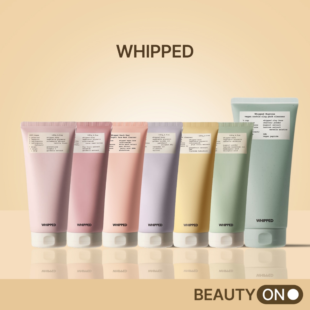 [WHIPPED] Vegan Pack Cleanser (Mugtree, Muhwabutter, Ddalva, Jojovender, Yuzamong, Peach Pear, Cooki