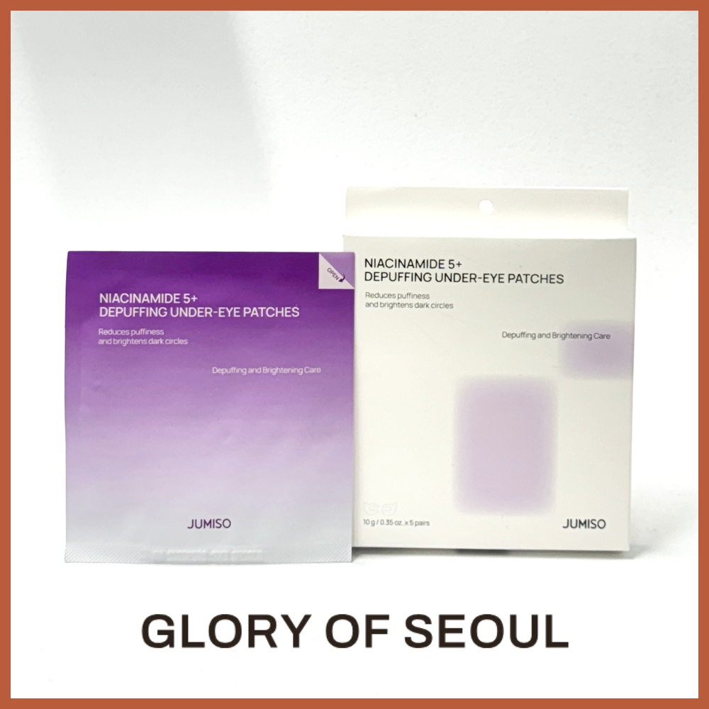 JUMISO Niacinamide 5 + Miếng dán dưới mắt, 5 đôi