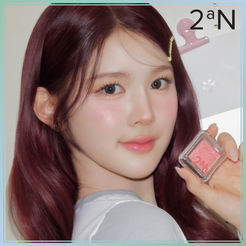 [2aN] Kem highlight thủy tinh nguyên chất (15 màu) | Clear Sheer Glow Shimmer Powder Trang điểm Hàn 