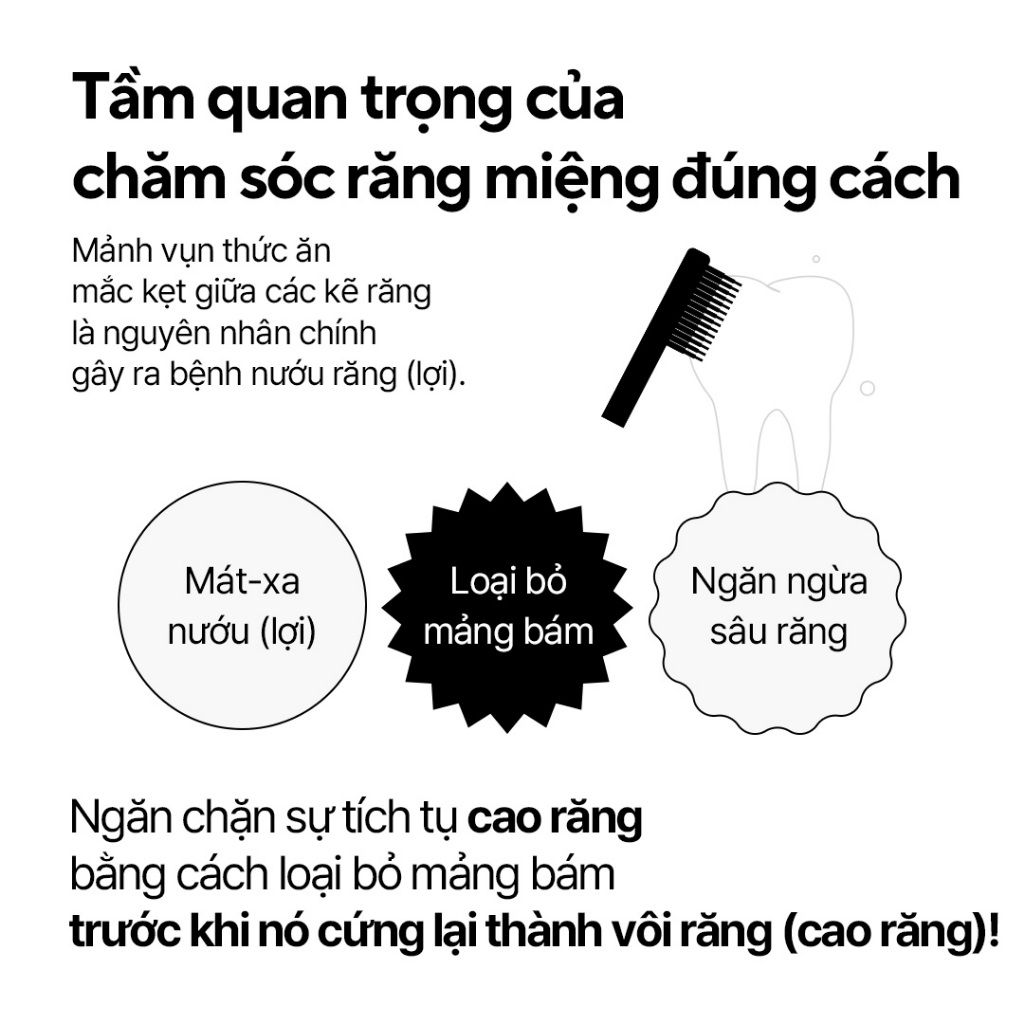 [La dens Official] Đầu thay bàn chải đánh răng cao cấp thế hệ mới Better Toothbrush Refill | BigBuy360 - bigbuy360.vn