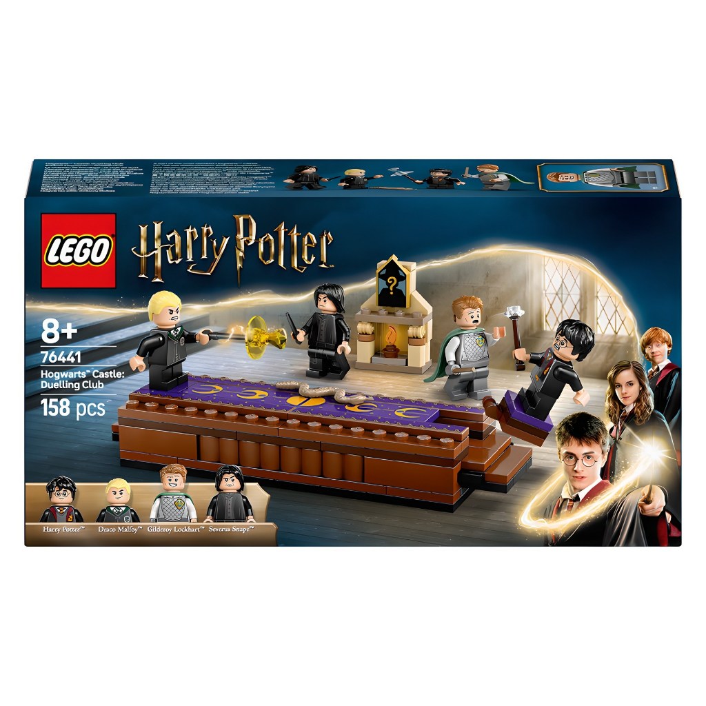 LEGO Harry Potter 76441 Câu lạc bộ đấu tay đôi lâu đài Hogwarts 158 chiếc với 4 nhân vật nhỏ LEGO ch