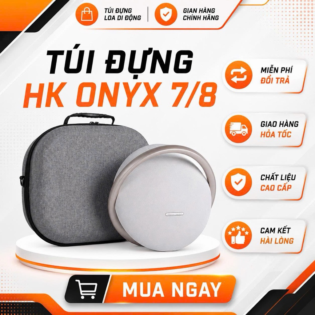 Túi Đựng Loa Harman Kardon Onyx Studio 7/8 -Hộp cứng EVA , chống sốc, trầy và bảo vệ tối ưu
