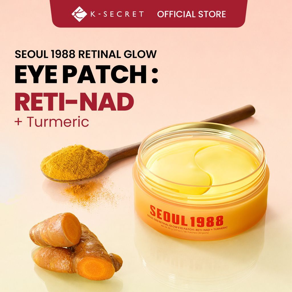 [KSECRET Official] SEOUL 1988 Retinal Glow Eye Patch: Retinal + NAD + Nghệ