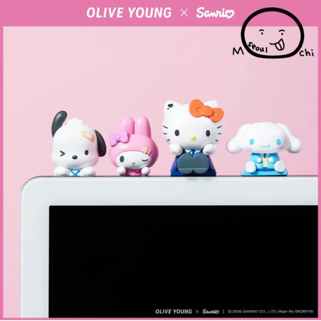 Fillimilli x Sanrio Nhân Vật K-Life Đính Kèm Hình Mini Hipper 7 Loại Hộp Mù Ngẫu Nhiên Hình Hipper M