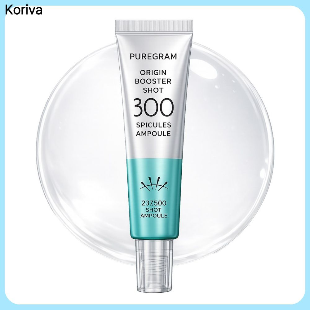 PUREGRAM Origin Needle Booster Shot 300 Serum 30ml Daily Facial Serum Nhẹ Dưỡng Ẩm Chăm Sóc Da